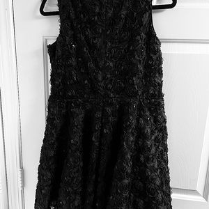 Justice Big Girl’s Black lace Dress